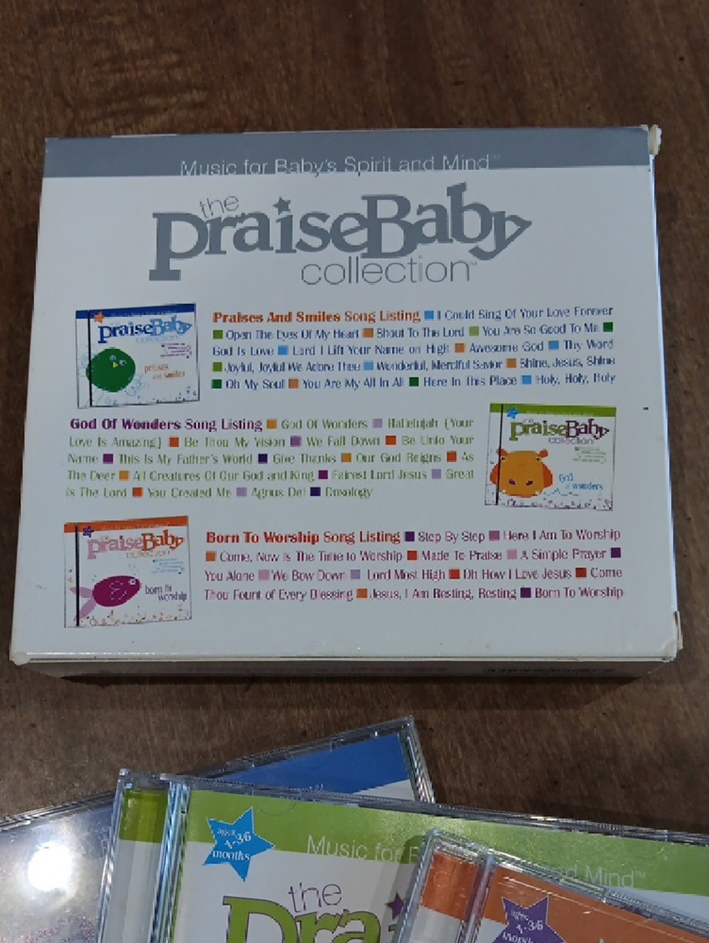 CD Set - White with Multi-Color Artwork - Picture 2 of 7